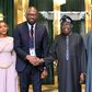 President Bola Tinubu, Mr Wale Edun, Minister of Finance and Coordinating Minister of the Economy, Mr Olugbenga Agoola, Chief Executive Officer, Flutterwave, and Miss Olu Olufemi-White, CEO Alami Capital, at the Presidential Villa Abuja on Saturday