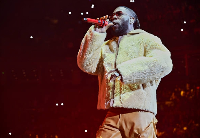 Burna Boy at the Scotiabank Arena, Canada