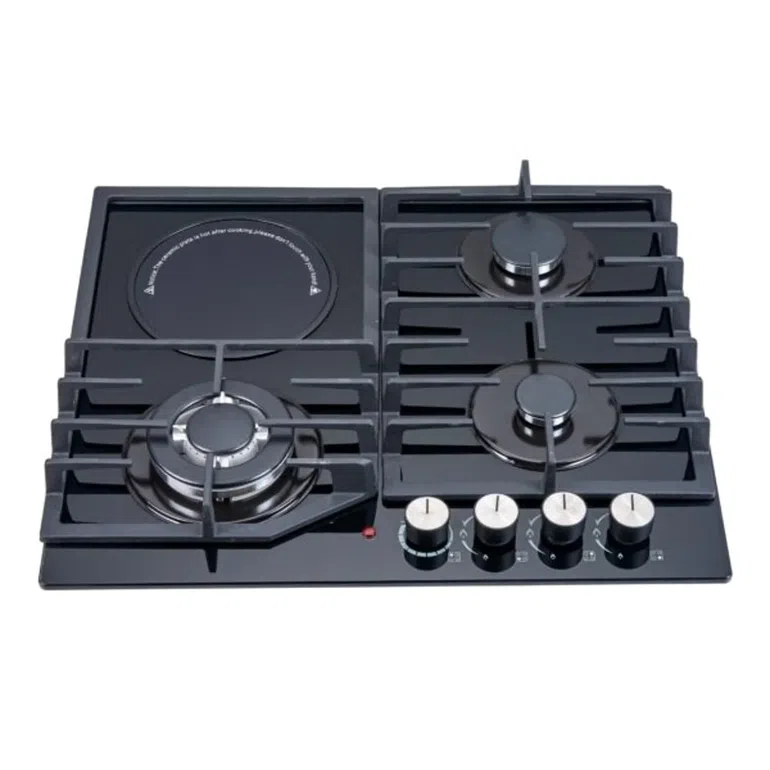 Polyester-3-Burner-Gas-+-1-Electric-Inverter-Cooktop-Cost-Saving-Gas-Cookers