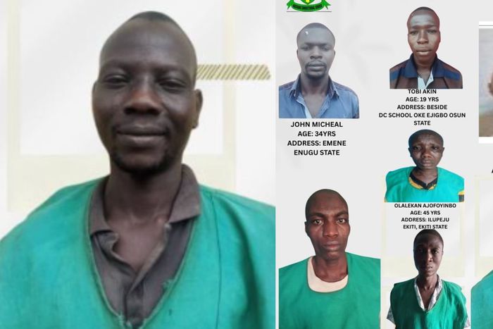 Fleeing inmate from Osun jailbreak arrested in Lagos after police tracking