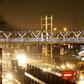 "They nearly robbed me": Dispatch rider warns Lagos residents of dangers on pedestrian bridges at night