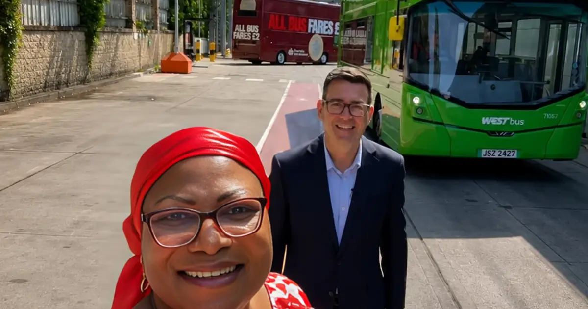 UK's new Prime Minister recreates Bus Aunty Bemi's signature videos to announce £2 bus fares