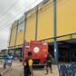 VIDEO: Fire guts electronics section of Justrite supermarket in Lagos