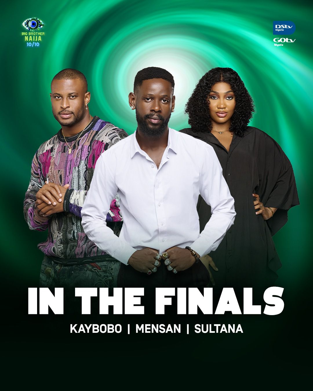 BBNaija Season 10: Kaybobo, Mensan, and Sultana secure finale spots 