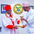 Oba of Benin visits Sanwo-Olu in Lagos, says Tinubu's presidency God-willed