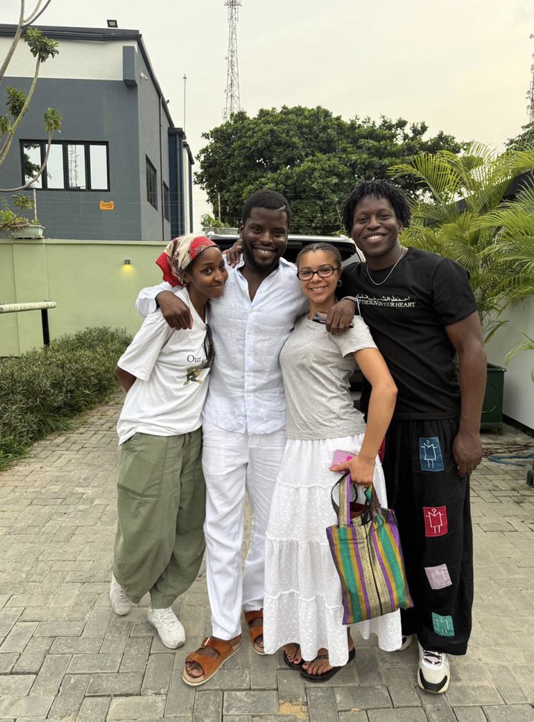 The Cast of 'Clarissa' on the last day of filming