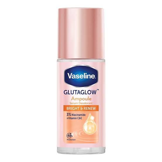 Vaseline GlutaGlow Ampoule Serum Deodorant Bright & Renew