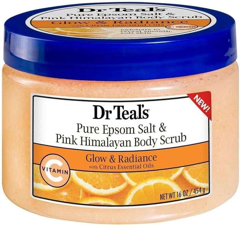 Glow & Radiance Pure Epsom Salt Scrub with Vitamin C