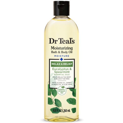 Relax & Relief Bath & Body Oil with Eucalyptus & Spearmint