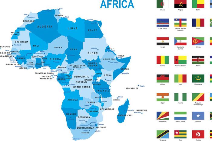 African countries with low English proficiency (2025)