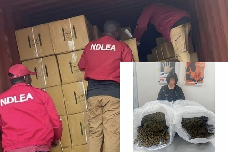 63-year-old Chinese Grandmother nabbed with 31kg of cannabis at Lagos airport