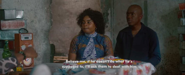 Timini and Bimbo Ademoye in Breaded Life