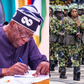 83 in Benin, 9 in Ilorin as Tinubu approves Army expansion, 28,000 recruits: Full list of new Nigerian Army division headquarters