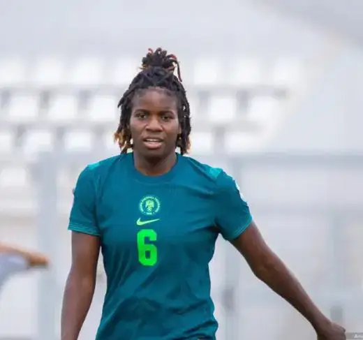 Esther Okoronkwo, whose late 89th-minute strike secured a 2-1 victory over Tanzania in Casablanca.