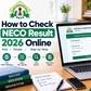 NECO 2026 result is out: How to check your SSCE result online without stress