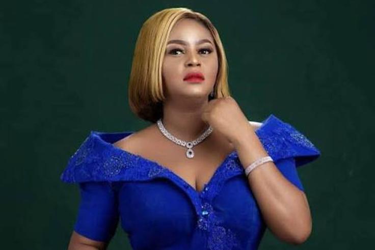 This is Esther Okereke, the Nollywood actress running for president in 2027