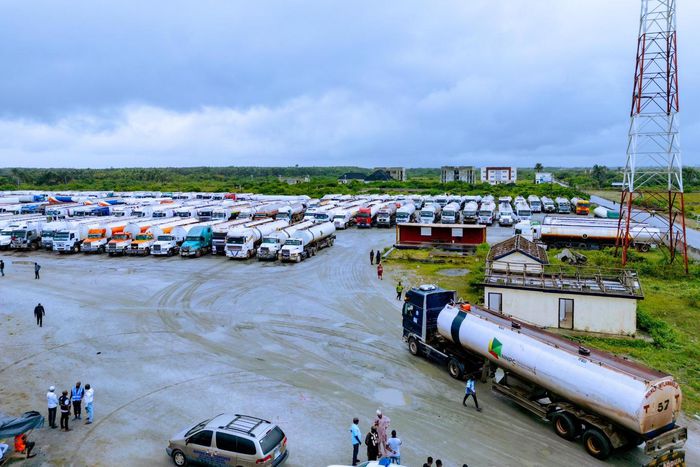 Fuel scarcity looms as tanker drivers down tools at Dangote Refinery
