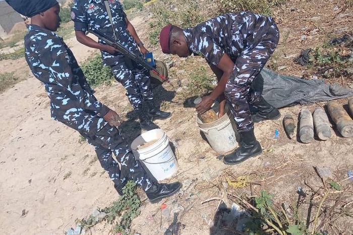 Police recover 8 unexploded devices washed ashore by recent flooding in Borno