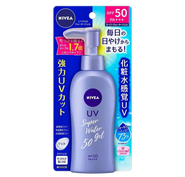 NIVEA UV SUPER WATER GEL SPF50 140G