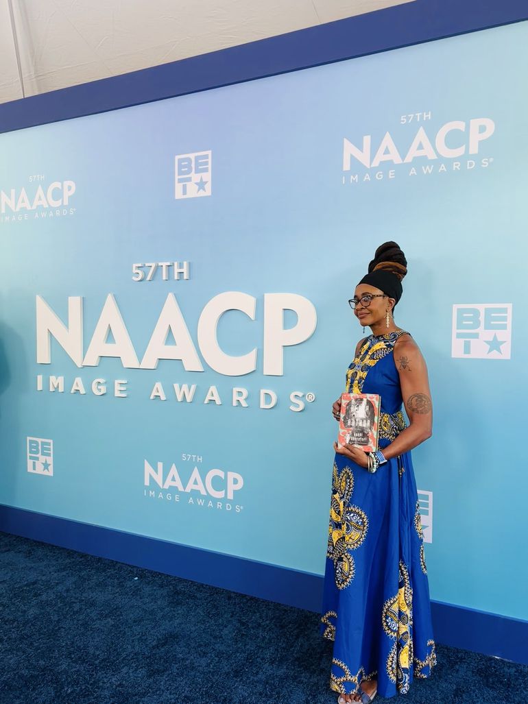 Nnedi Okoroafor at the NAACP Image Awards Ceremony