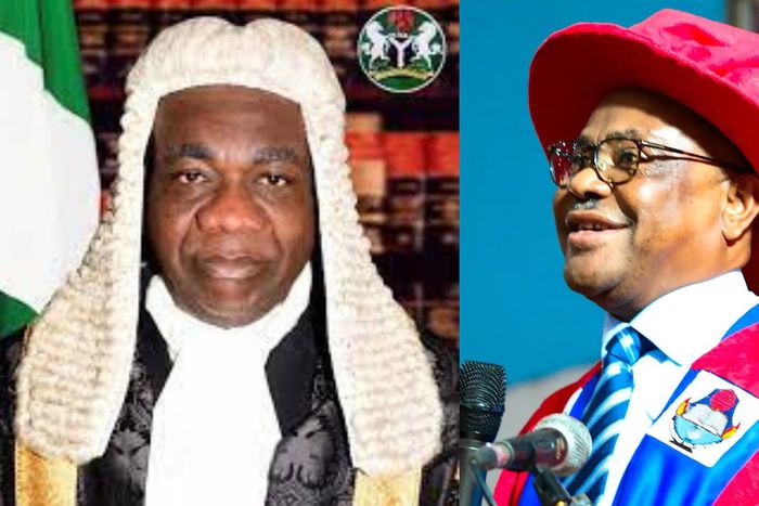 Did Justice Agim accompany Wike to UNICAL event? Investigation reveals truth