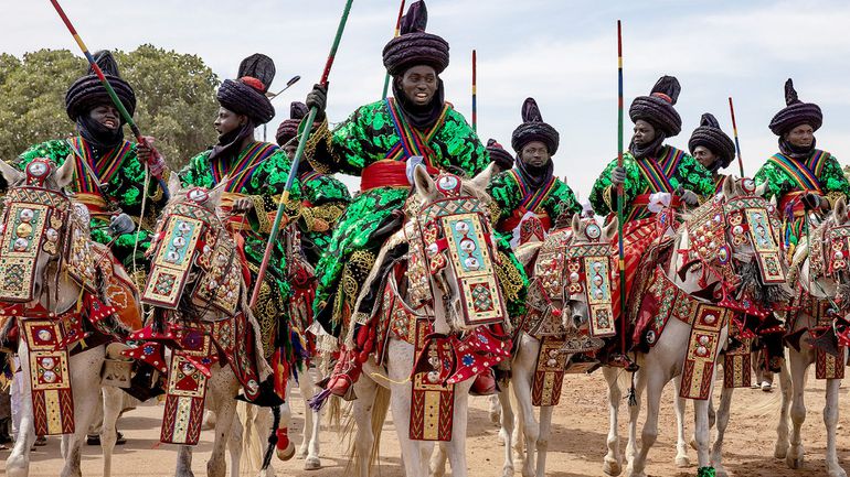 Hausa people at the Durbar festival