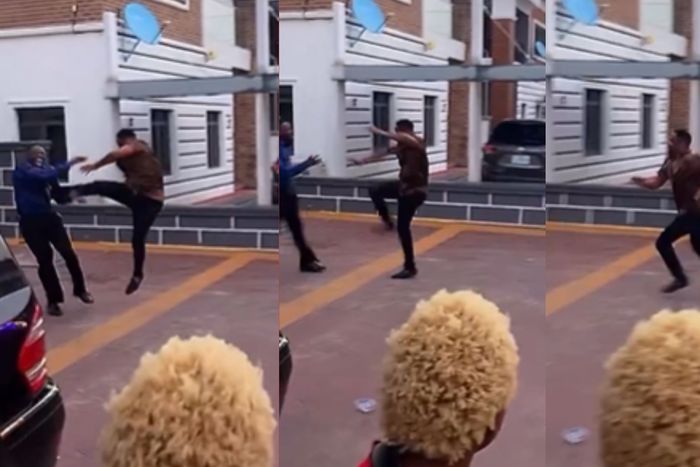 Actor Nnadiekwe hospitalised after colleague Zubby Michael kicked him during production