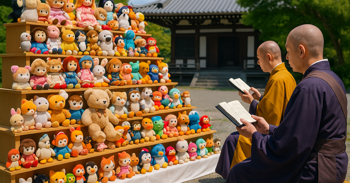Japan opens world's first plush toy shrine in Kyoto for beloved stuffed animals