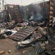Fire guts shops in Onitsha on Christmas day
