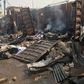 Fire guts shops in Onitsha on Christmas day