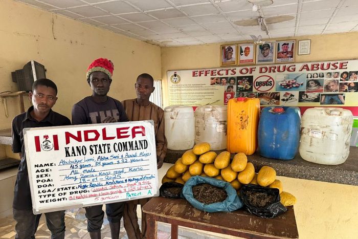 NDLEA intercepts UK-bound illicit drug consignment in duvet at Lagos airport