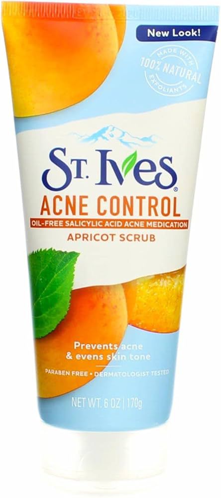 St. Ives-Blemish-&Acne-Control-Apricot-Face-Scrub