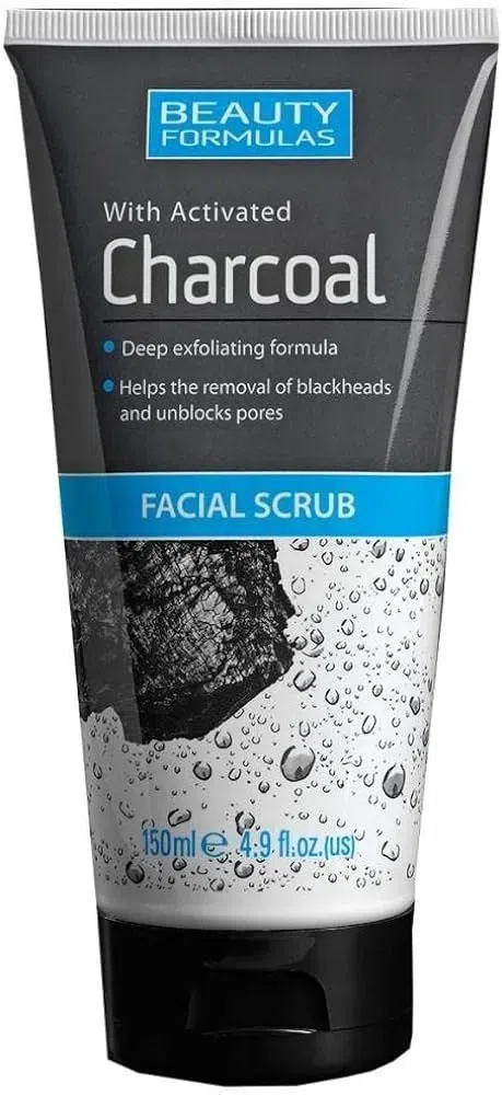 Beauty-Formulas-Facial-Scrub-With-Activated-Charcoal-For-acne-treatment