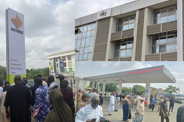 PHOTOS: Wike's FCTA seals Access Bank, FIRS, Total over unpaid ground rent