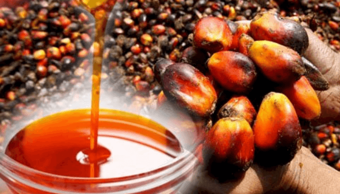 Pure, unadulterated palm oil maintains a smooth, consistent texture and does not leave thick, sticky chemical residues or sediments at the bottom of the container.