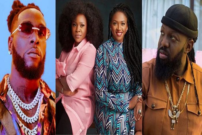 Omawumi tackles Timaya over claim Burna Boy kicked her, Waje out of studio