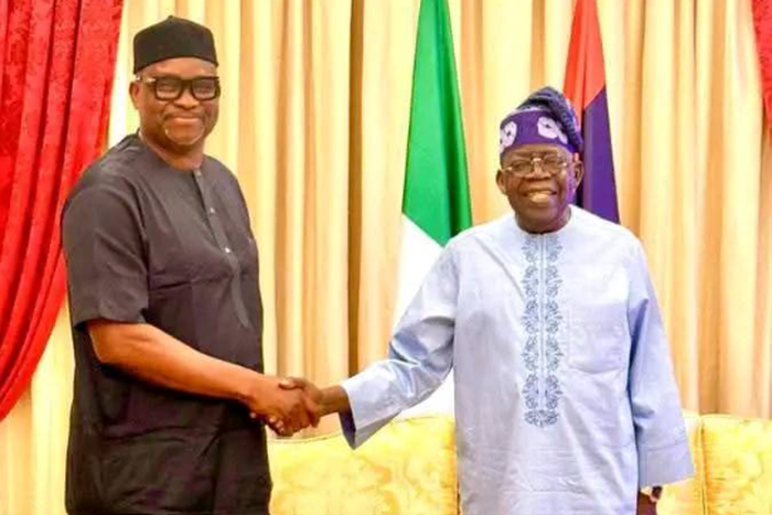 President Bola Tinubu and former Ekiti State Governor, Ayodele Fayose.
