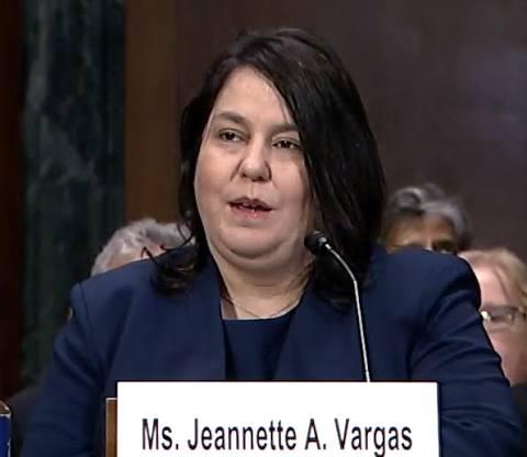 US District Judge Jeannette Vargas