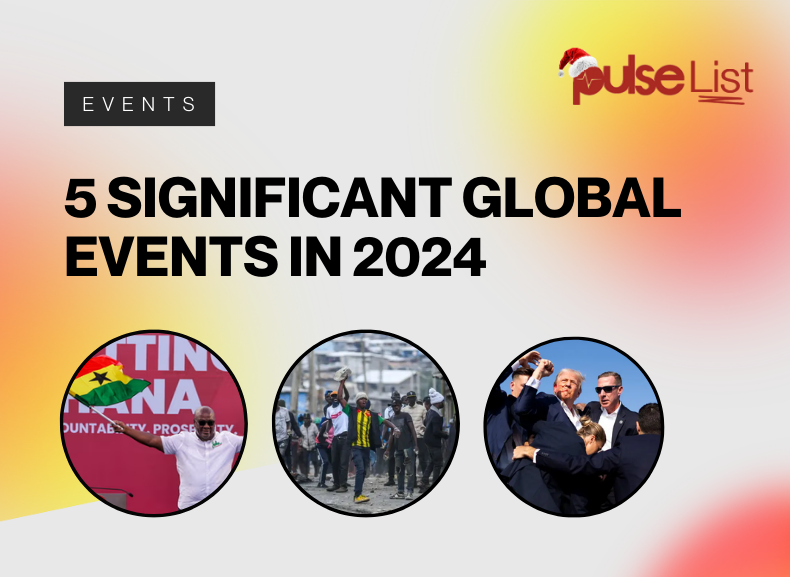 Pulse List: 5 significant global events in 2024