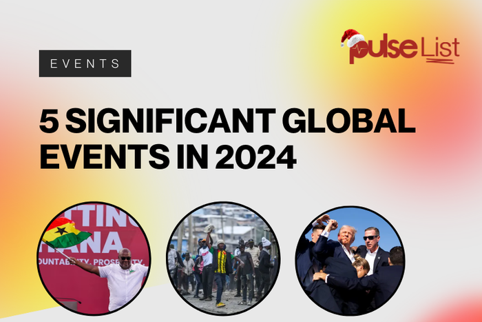 Pulse List: 5 significant global events in 2024