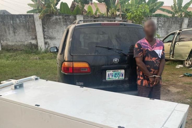 Police capture suspected vandal of Airtel telecom equipment in Rivers State