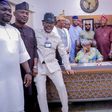 PHOTOS: Mojisola Meranda officially takes charge as Lagos Assembly Speaker amid security lockdown