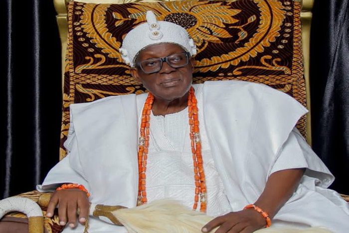 The Olubadan of Ibadanland, Oba Owolabi Olakulehin.