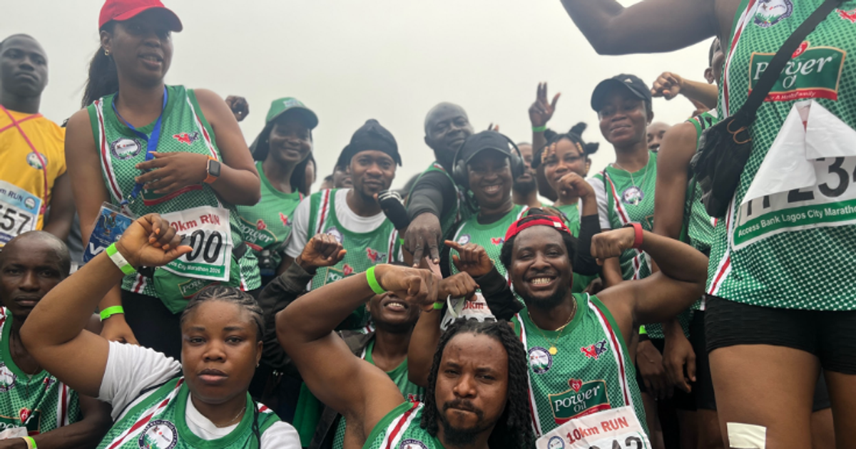 Power Oil Builds Genuine Running Community at Lagos City Marathon 2026