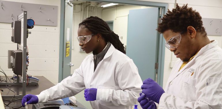 Medical students in a university setting