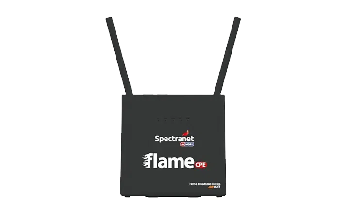 Spectranet Flame CPE Device affordable routers for home use in nigeria