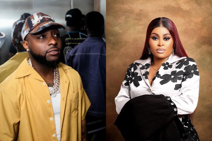 You no get sense - Davido slams actress Sarah Martins over comments about Chioma