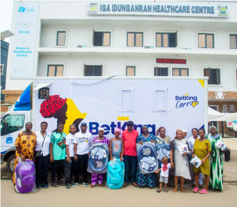 BetKing Cares Brings Hope to Mothers and Families Across Lagos, Osun, Abia, and Bayelsa