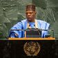 Nigeria's Vice President Kashim Shettima delivers a heartwarming speech at the 80th Session of the United Nations General Assembly (UNGA)