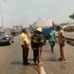 LASTMA averts major disaster as diesel tanker spills content near Oshodi Oke